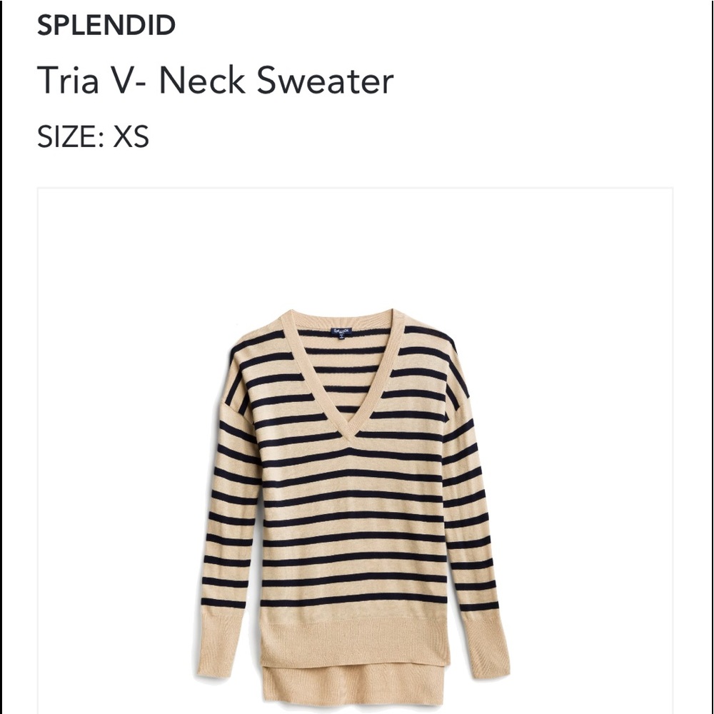 Splendid Tria V-neck Sweater